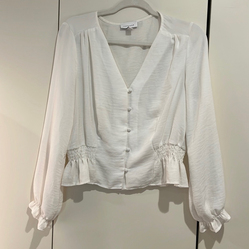 Topshop long sleeve shirt.